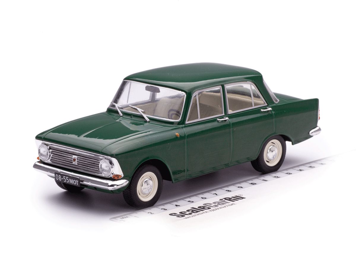 Легендарные советские автомобили Moskvitch-408, 1:24