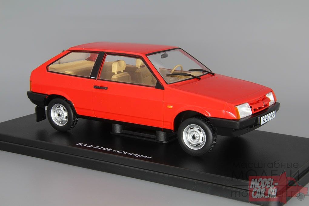 Легендарные советские автомобили LADA SAMARA 2108, 1:24