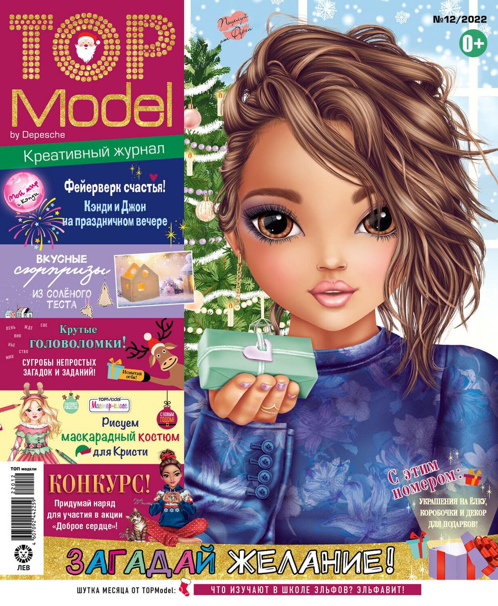 Уценка. БЕЗ ВЛОЖЕНИЙ. ж-л Топ модели 12/22